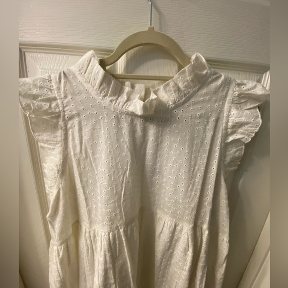 Compania Fantastica white eyelet dress NWT - size XL - Picture 2 of 8